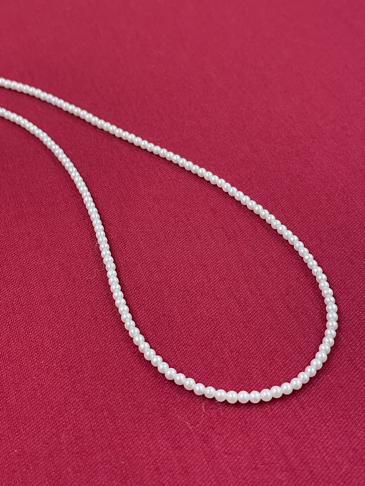 Mini Pearl Necklace -2-2.5mm